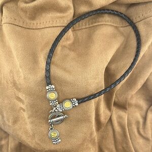 Brighton Fleur de Lis Angels Necklace